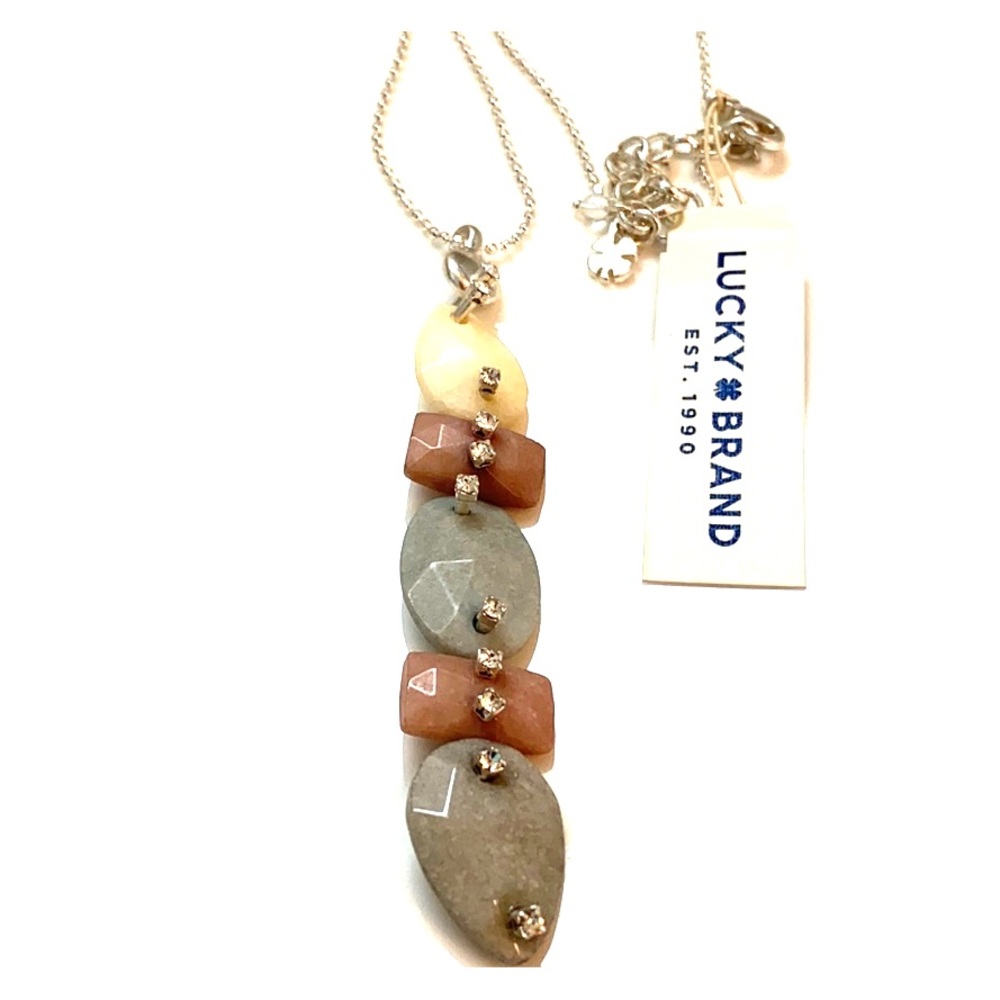 ✨NWT Lucky Brand Linear Pendant Necklace